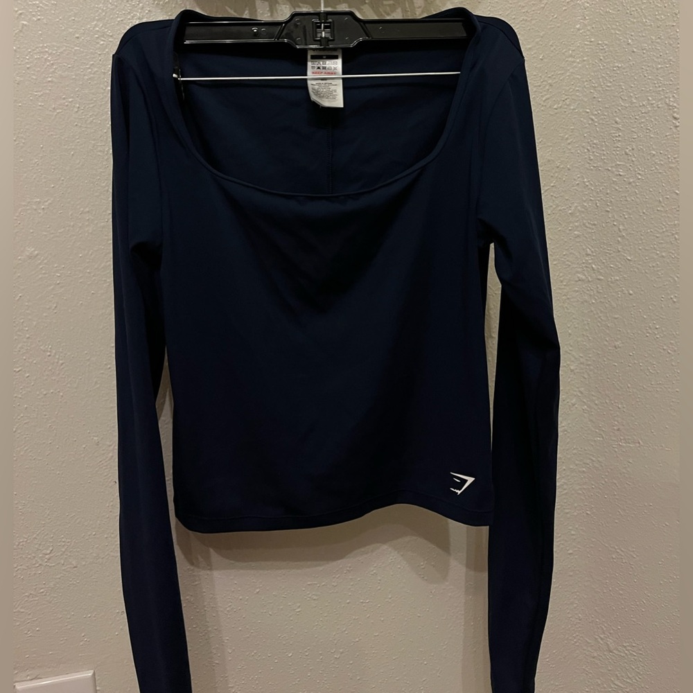 Gymshark Navy Long Sleeve
